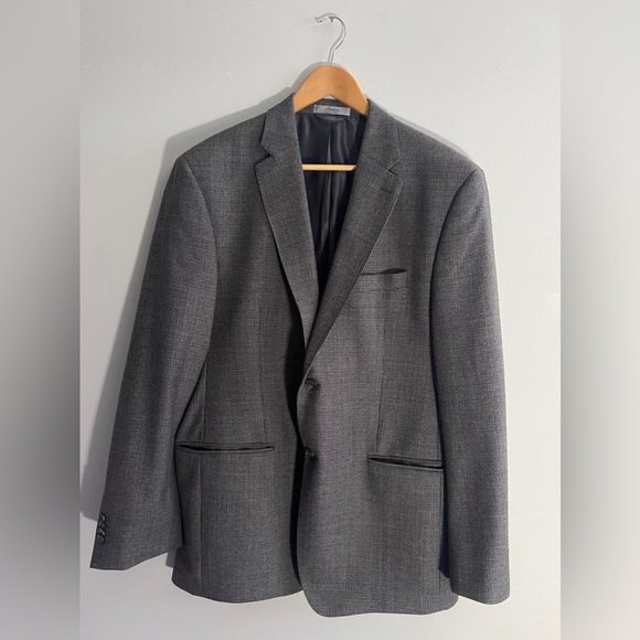 Lauren Ralph Lauren 44R Gray 100% Wool Blazer Lord & Taylor Sport Jacket - Picture 1 of 11